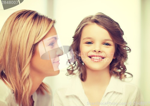 Image of mother and daughter
