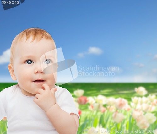 Image of smiling little baby