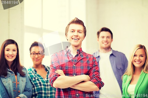 Image of group of students at school
