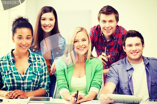 Image of group of students at school