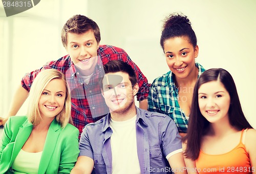 Image of group of students at school