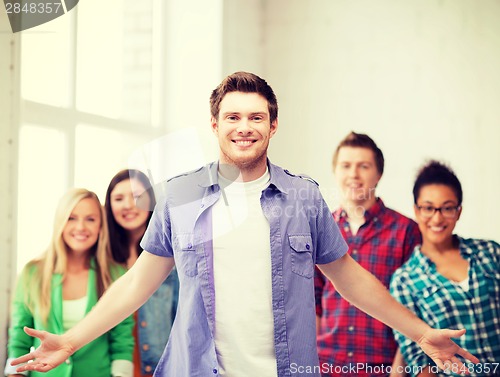 Image of group of students at school