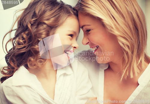 Image of mother and daughter