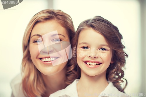 Image of mother and daughter