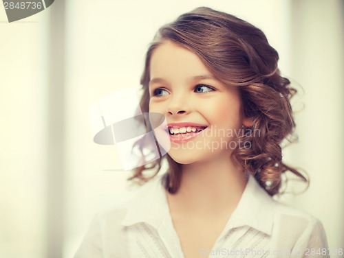 Image of girl at home