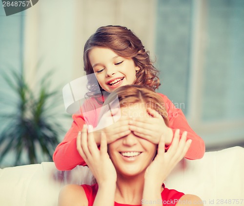 Image of mother and daughter