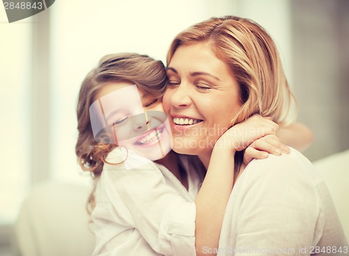 Image of mother and daughter