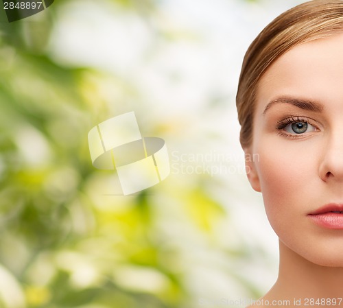 Image of face of beautiful woman