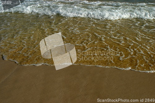 Image of ocean and beach waves