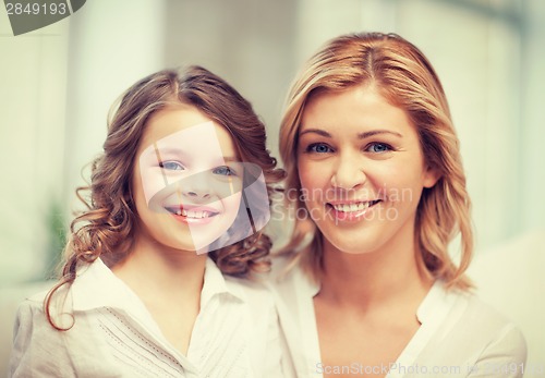 Image of mother and daughter
