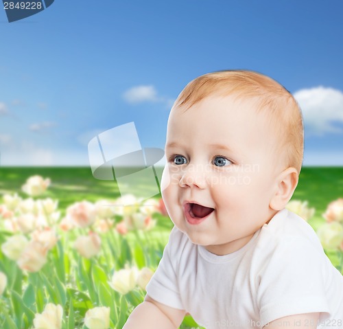 Image of smiling little baby