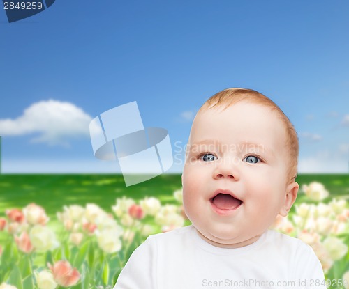 Image of smiling little baby