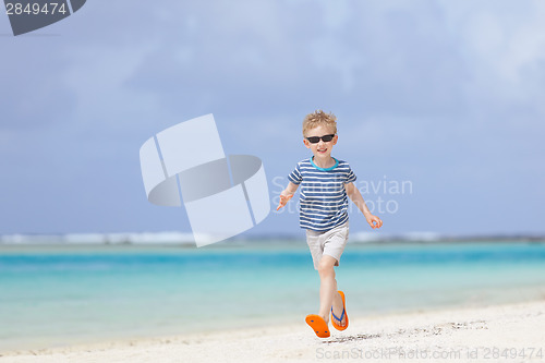 Image of boy running