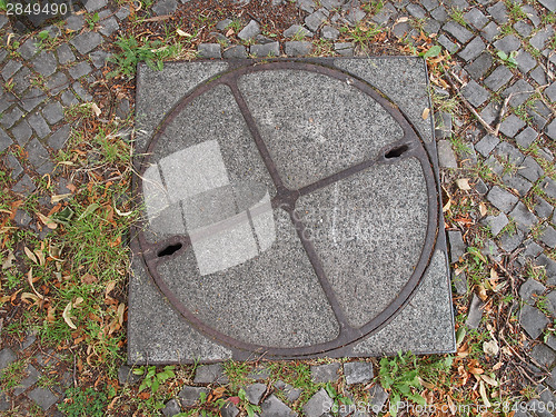 Image of Manhole detail