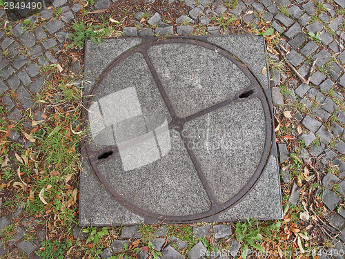 Image of Manhole detail