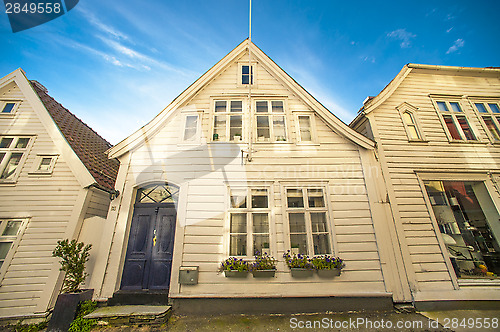 Image of Bergen wooden house