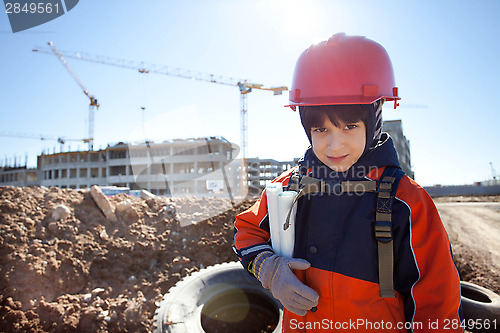 Image of young builder