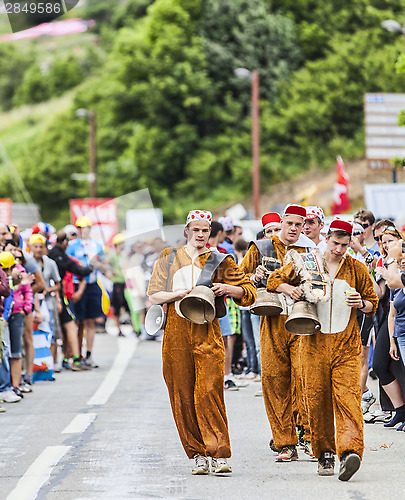 Image of Fans of Le Tour de France