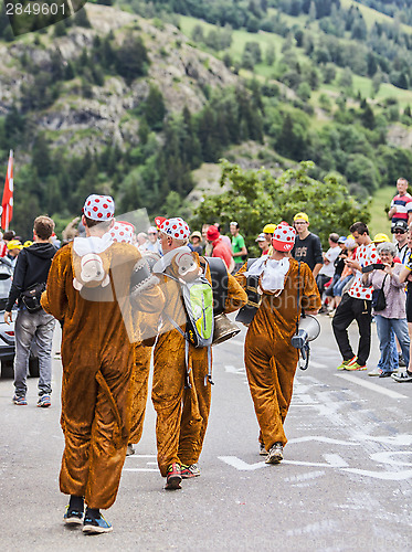 Image of Fans of Le Tour de France