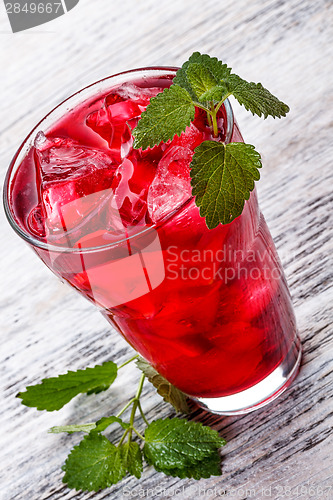 Image of Iced hibiscus tea