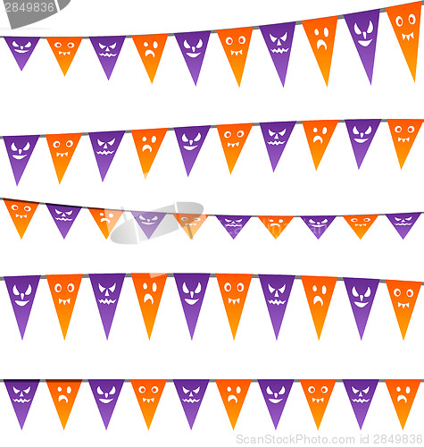 Image of Halloween hanging streamers flags for your party