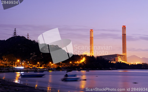 Image of coal power station