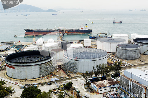 Image of Oil Tank at day