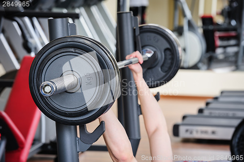Image of barbell bench press