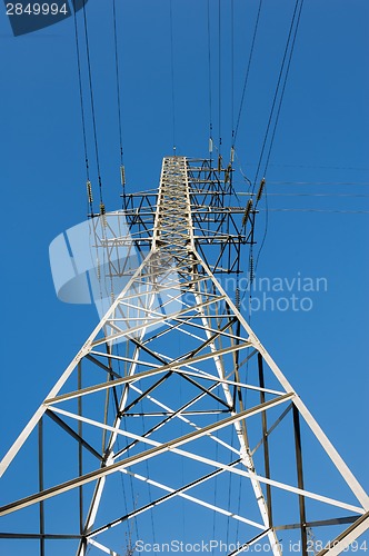 Image of high voltage power lines