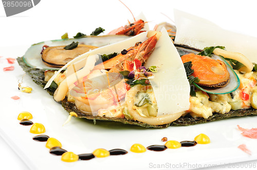 Image of Risotto with seafood