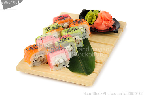 Image of Rainbow sushi