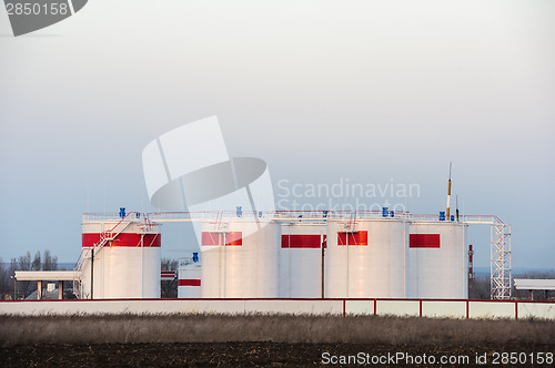 Image of bulk oil tanks
