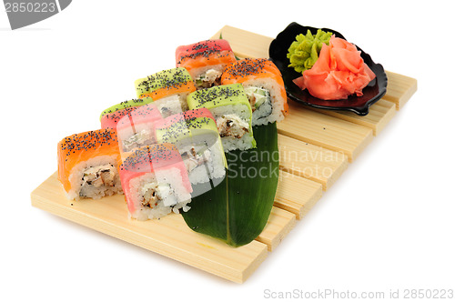 Image of Rainbow sushi