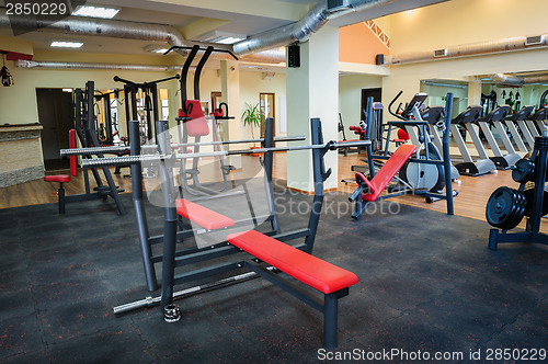 Image of gym interior