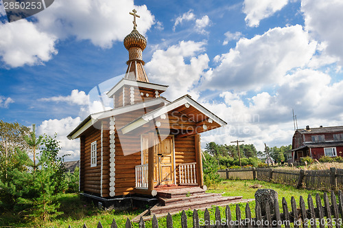 Image of Small wooden church