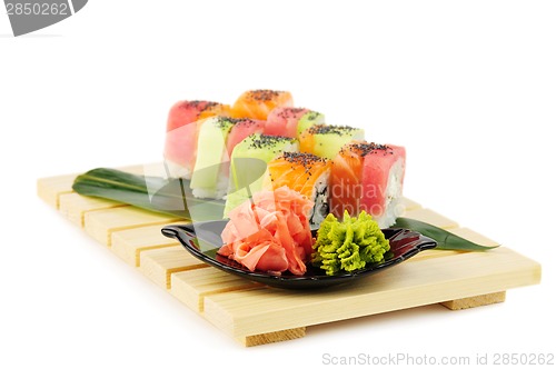 Image of Rainbow sushi