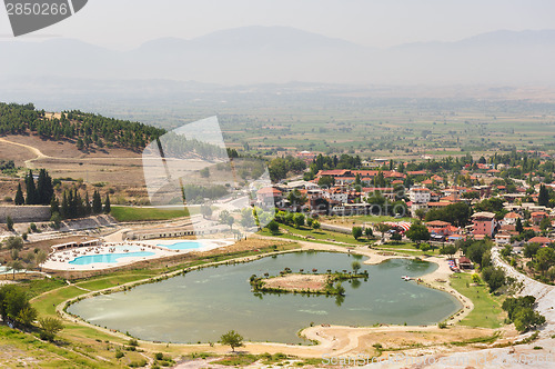 Image of Pamukkale valley view