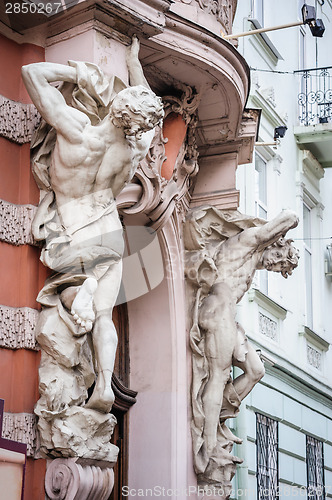 Image of Architectural details of Lvov Lviv, Ukraine