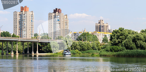 Image of Ribnita town, Pridnestrovie, Moldova. Panorama.