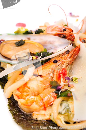 Image of shrimp and oyster