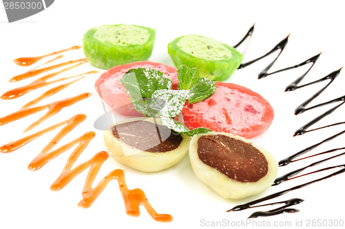 Image of Japanese dessert mochi