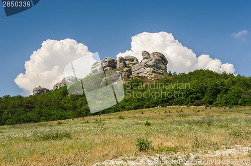 Image of Crimea mountains near Eski Kermen
