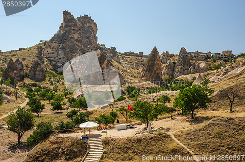 Image of Rocks near Goreme, , Cappadocia, Turkey