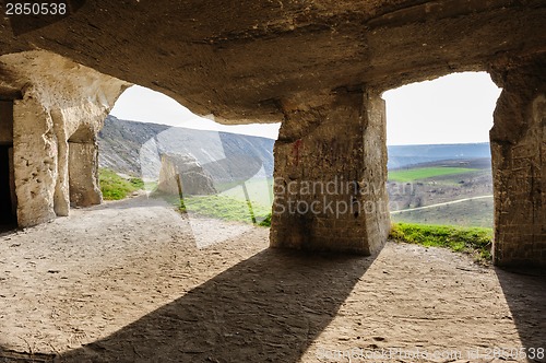 Image of Abandoned limestone mines, Old Orhei, Moldova