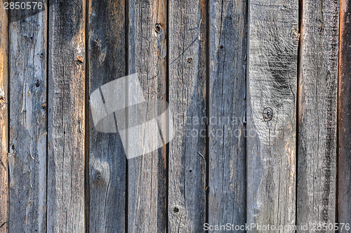 Image of gray aged wooden boards background