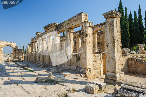 Image of Ruins of Hierapolis, now Pamukkale