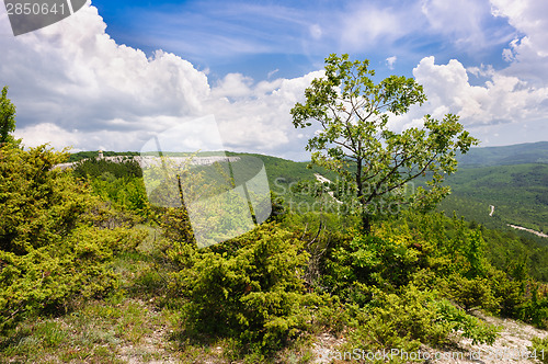 Image of Landscape of mountain Crimea