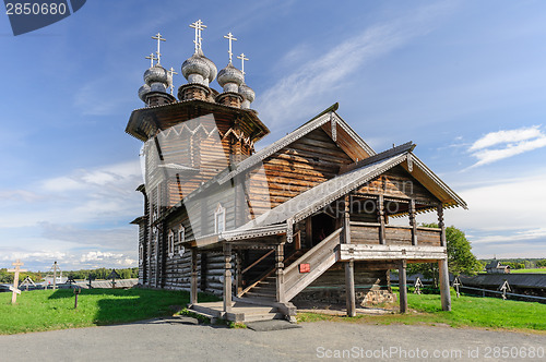 Image of Wooden church at Kizhi, Russia