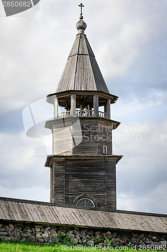 Image of Wooden bell tower at Kizhi