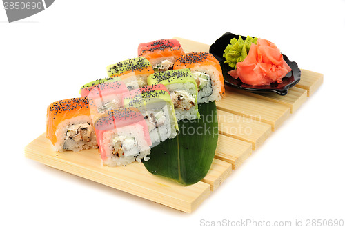 Image of Rainbow sushi